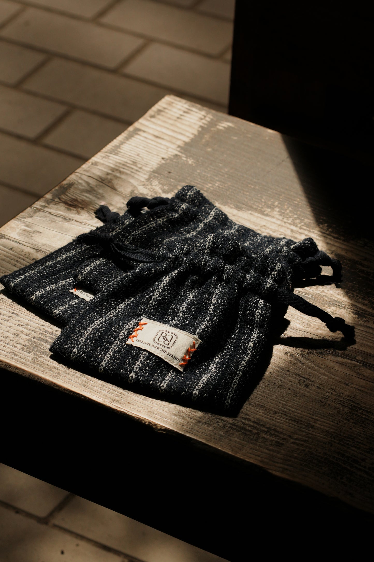 Palo Santo 聖木 | 日本紺色束口袋